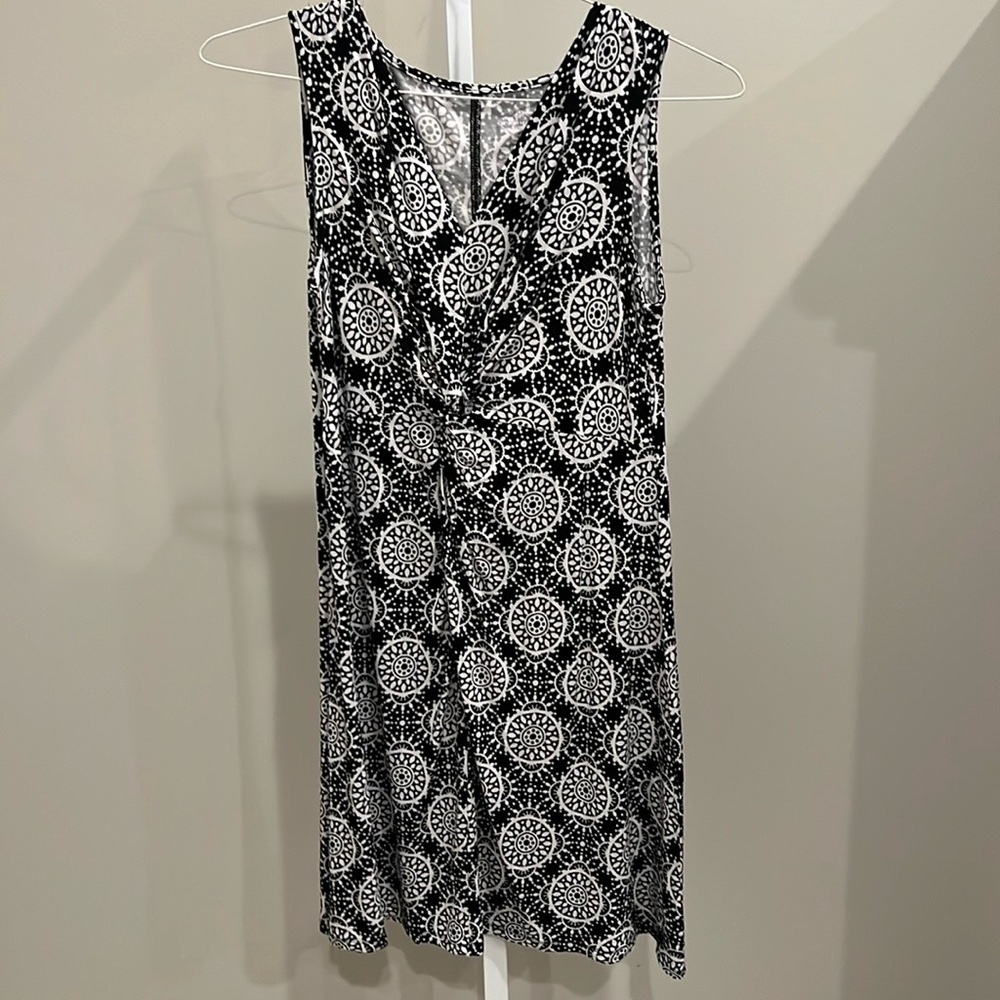 Aztec Print Tank Dress